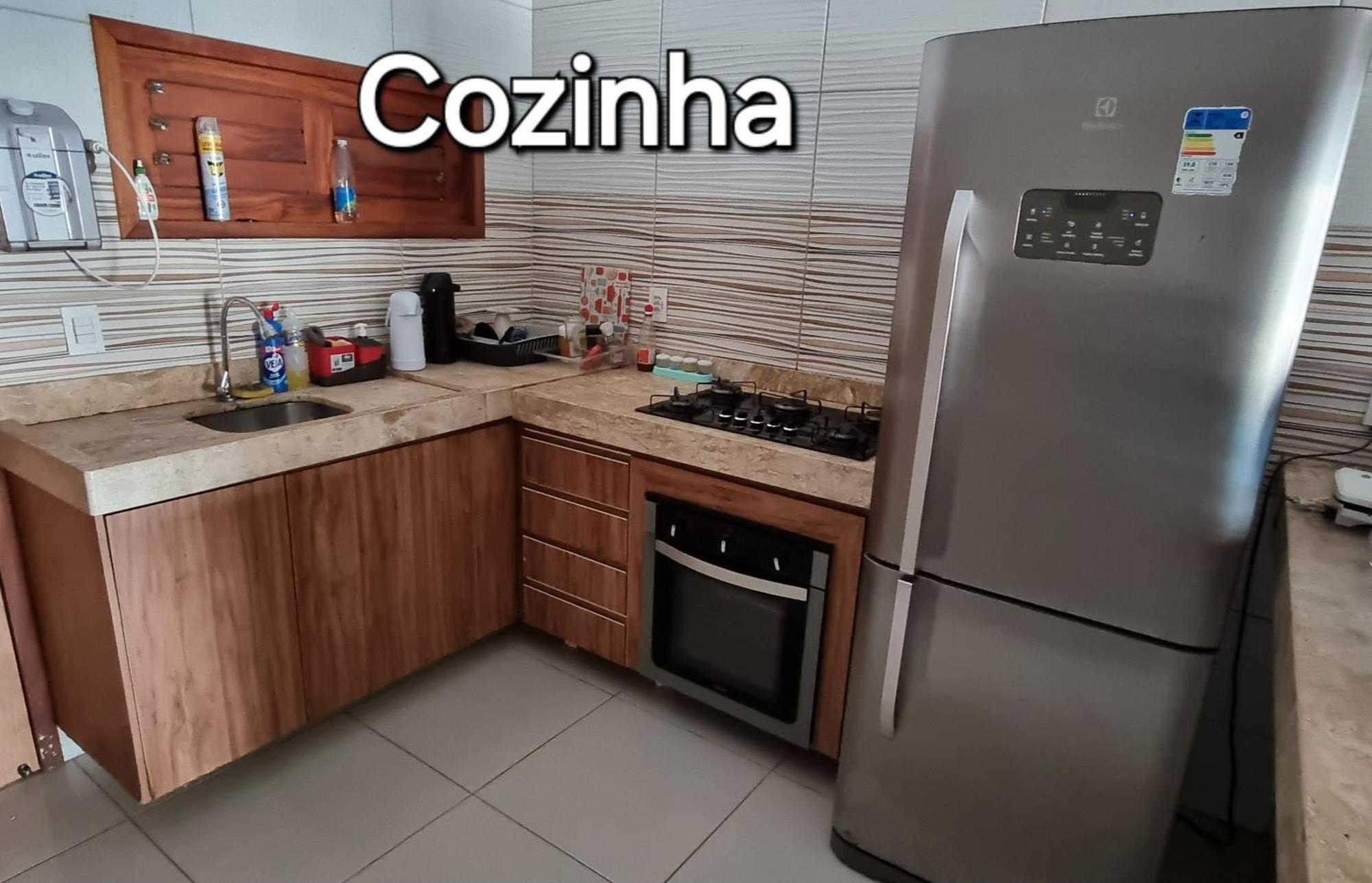 Casa Na Praia Com Vista Para O Mar ลุยส์กอร์เรยา ภายนอก รูปภาพ