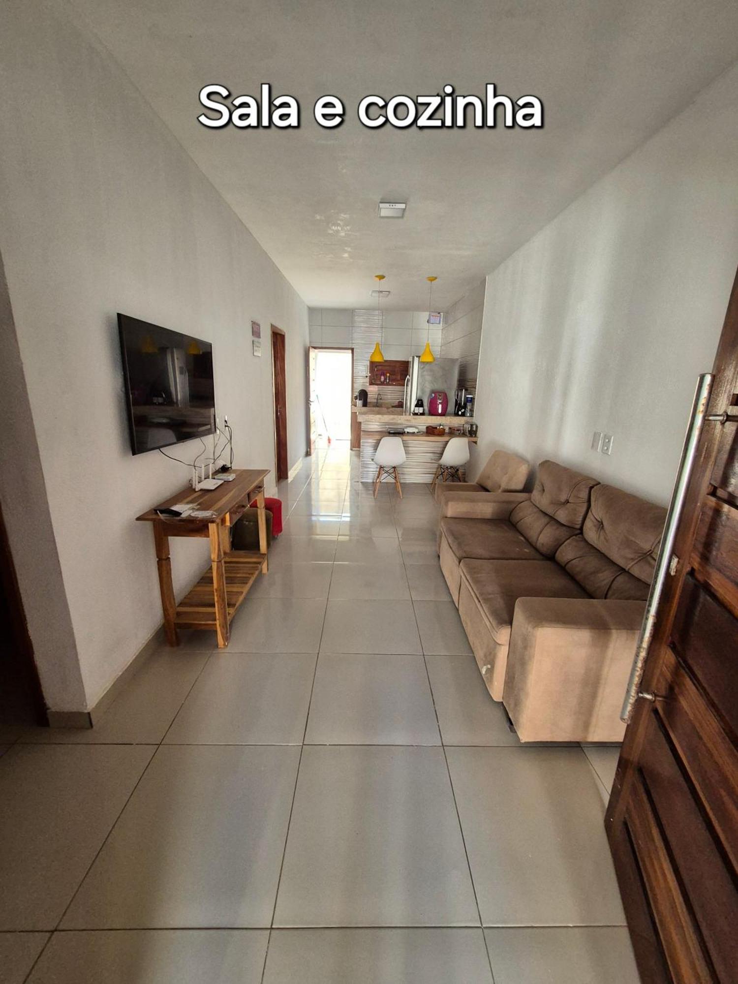 Casa Na Praia Com Vista Para O Mar ลุยส์กอร์เรยา ภายนอก รูปภาพ
