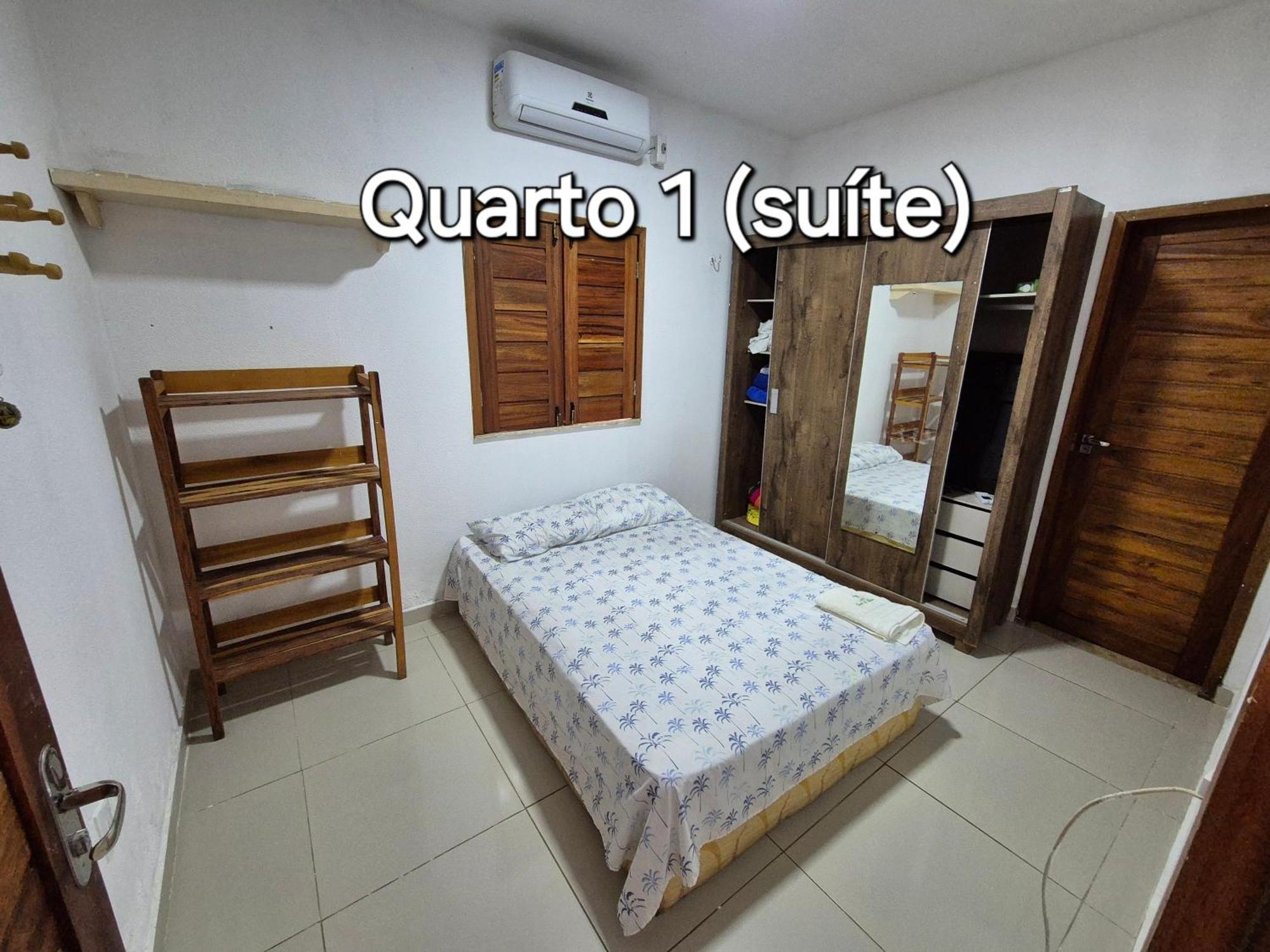 Casa Na Praia Com Vista Para O Mar ลุยส์กอร์เรยา ภายนอก รูปภาพ