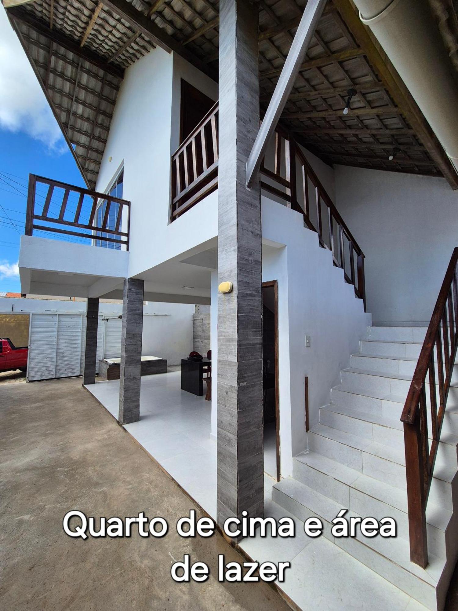 Casa Na Praia Com Vista Para O Mar ลุยส์กอร์เรยา ภายนอก รูปภาพ