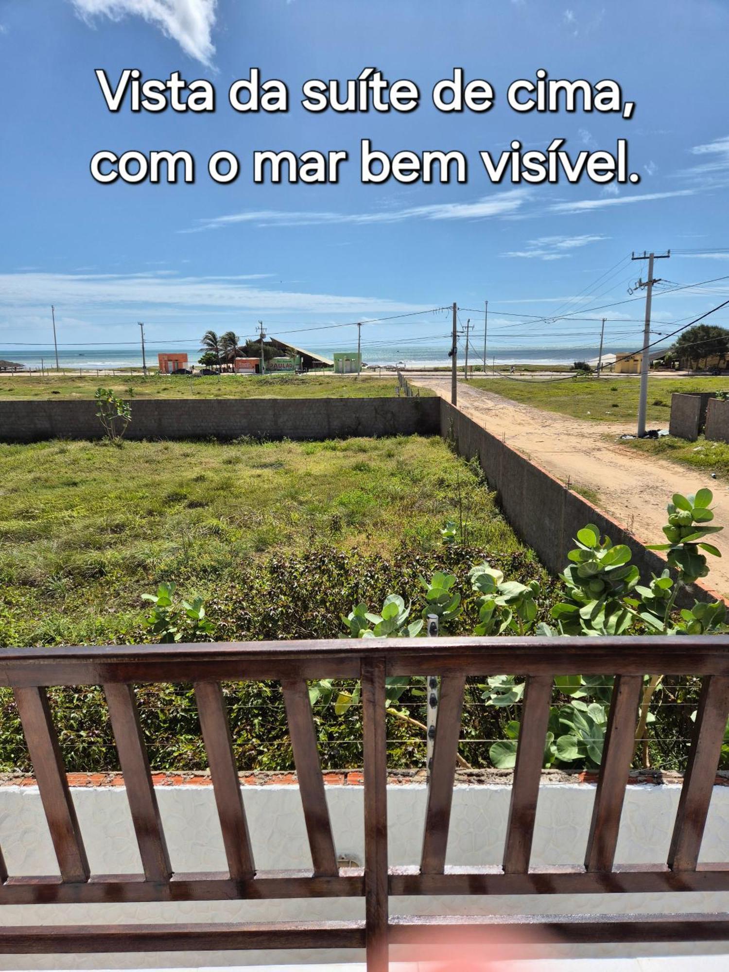Casa Na Praia Com Vista Para O Mar ลุยส์กอร์เรยา ภายนอก รูปภาพ