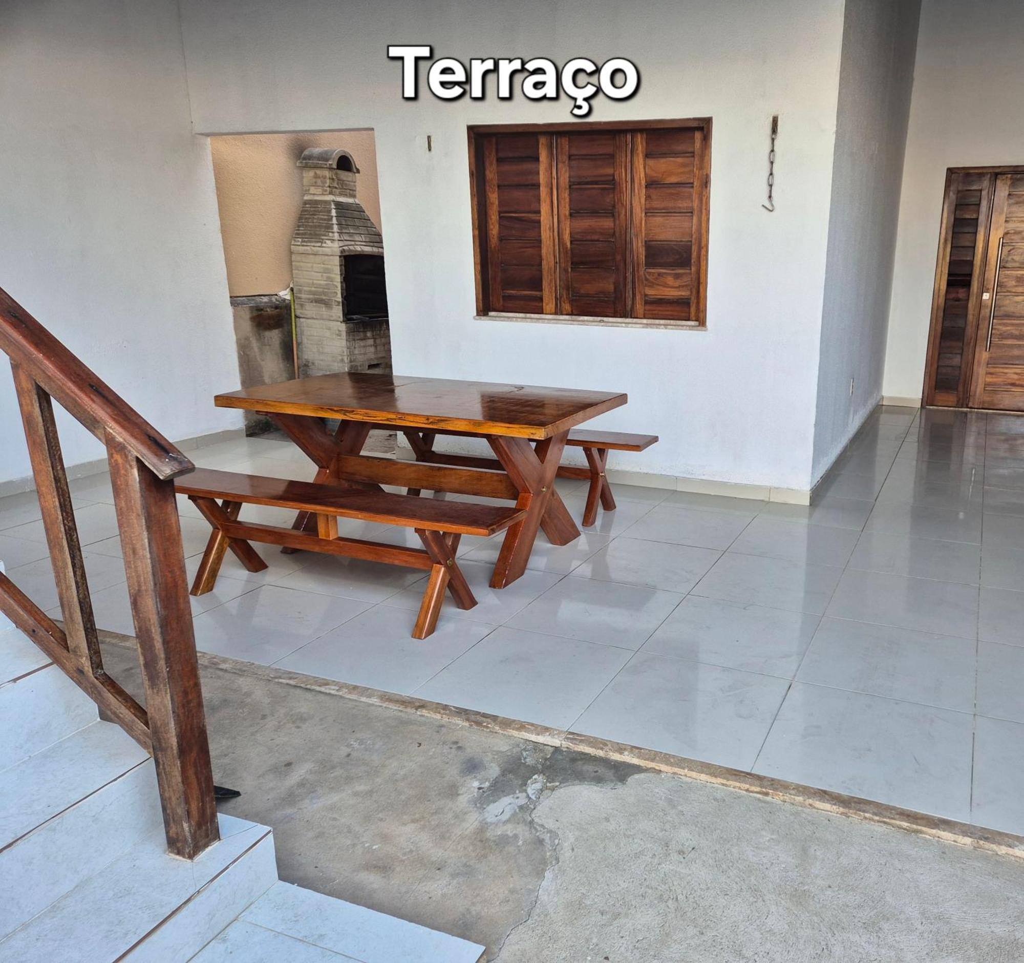 Casa Na Praia Com Vista Para O Mar ลุยส์กอร์เรยา ภายนอก รูปภาพ